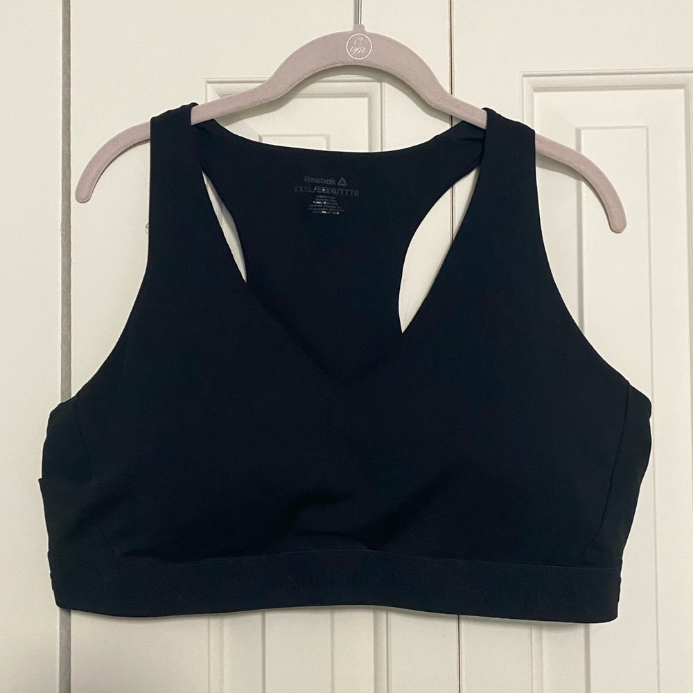Reebok Women's Midnight Black Sports Bra